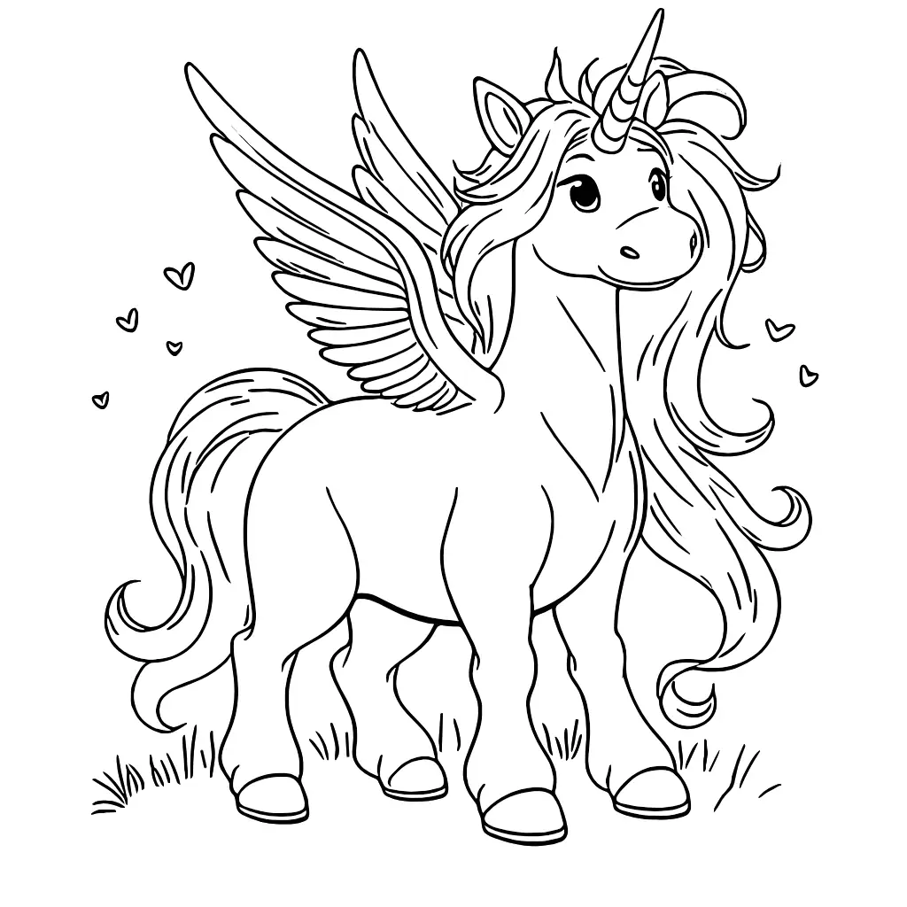 Unicorn Beautiful Mane